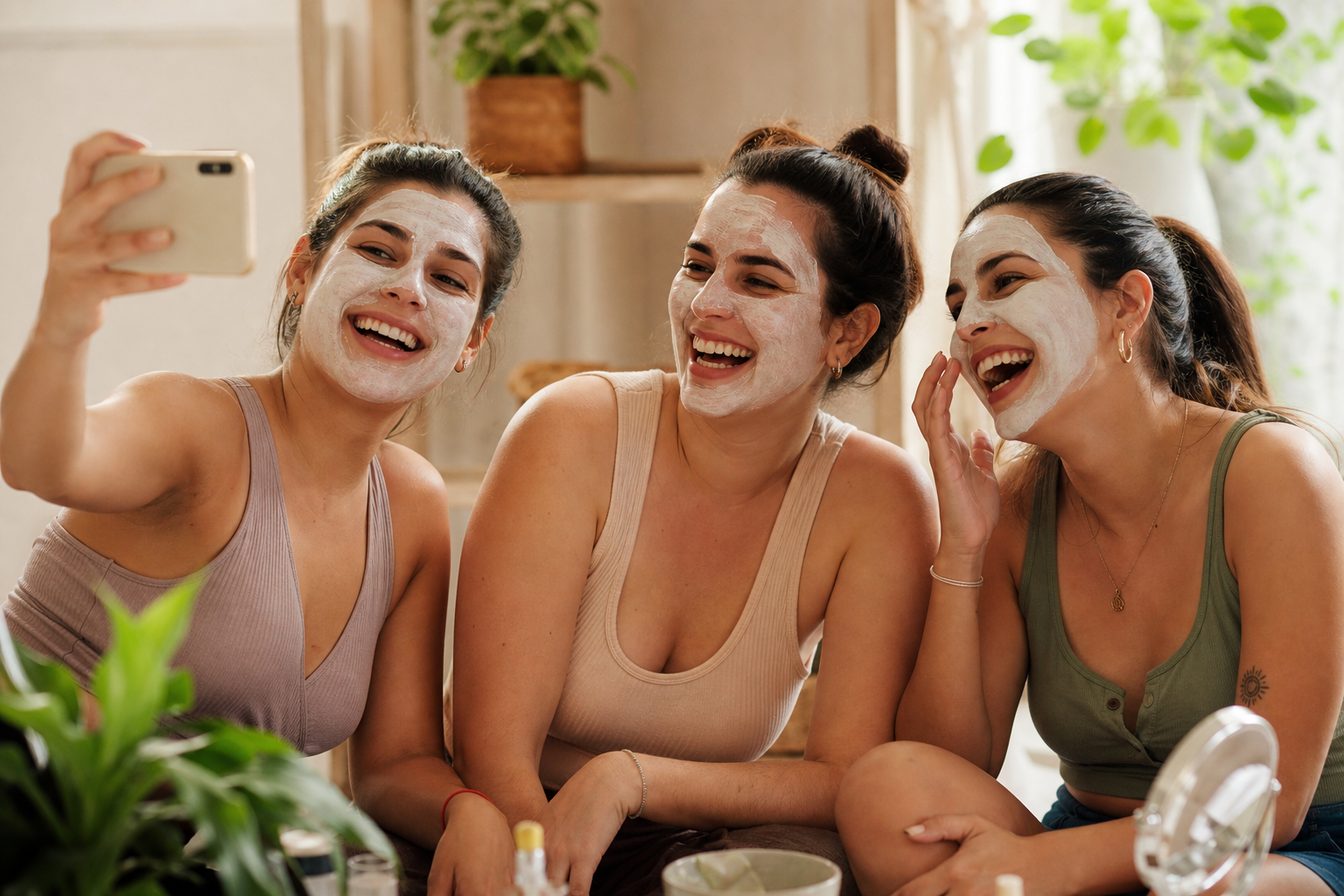 Dia de spa com amigas